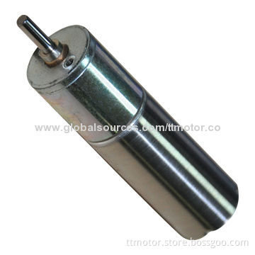 16mm 24V DC Planetary Geared Motor for Robots with 1,600rpm, 5kg.cm Maximum Torque